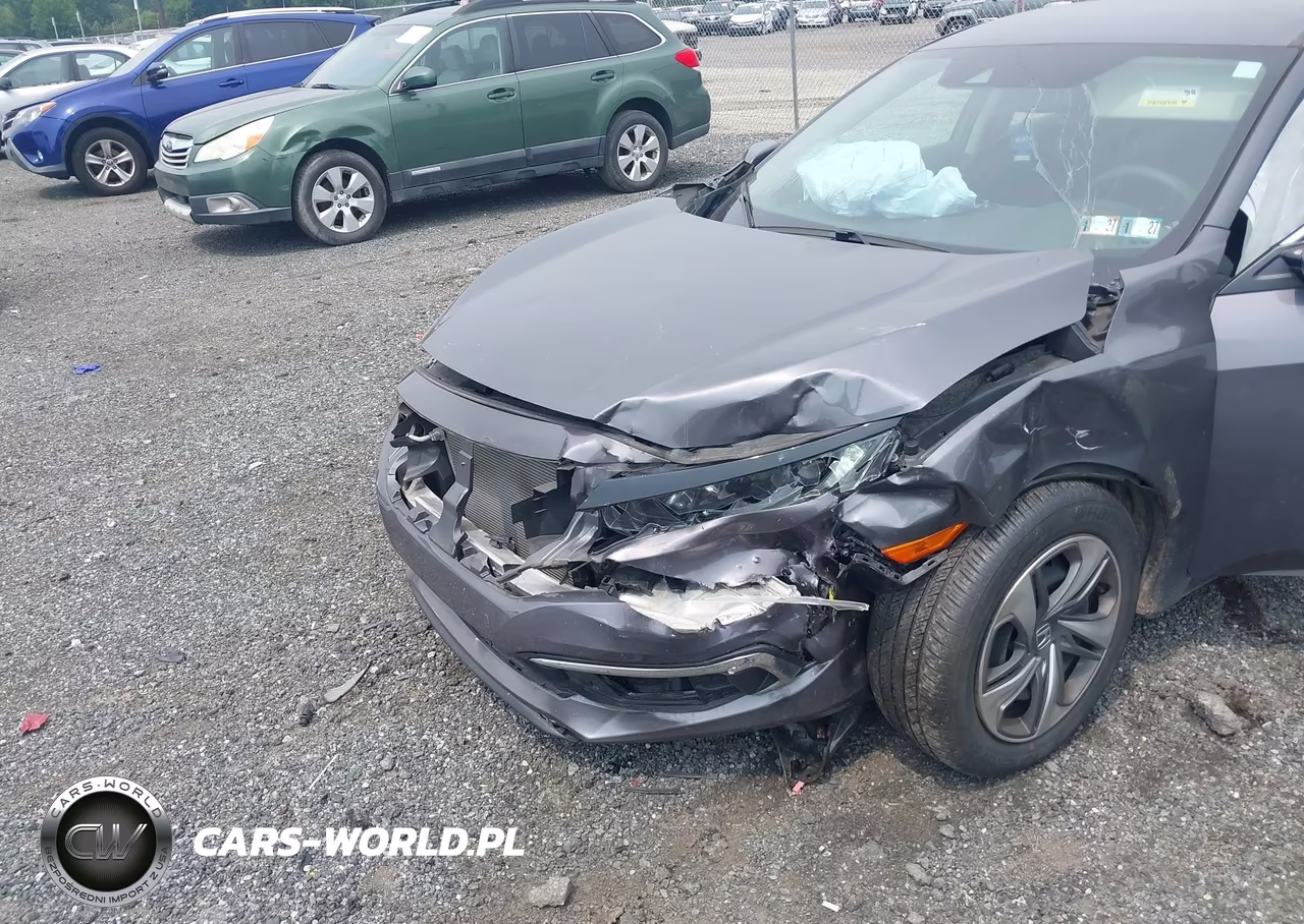 2019 Honda Civic Lx VIN:2HGFC2F62KH575631 - 6