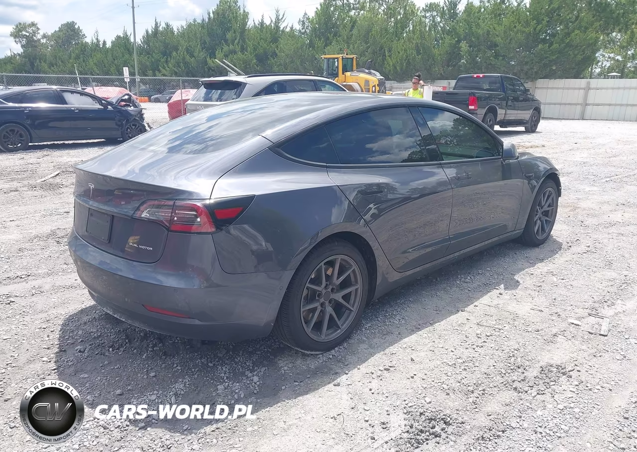 2021 Tesla Model 3 Long Range Dual Motor All-Wheel Drive VIN:5YJ3E1EB8MF853185 - 4