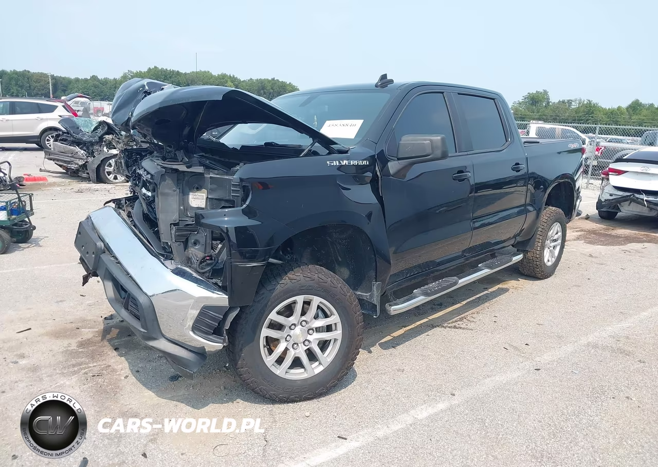 2019 Chevrolet Silverado 1500 Lt VIN:1GCUYDED2KZ211003 - 2