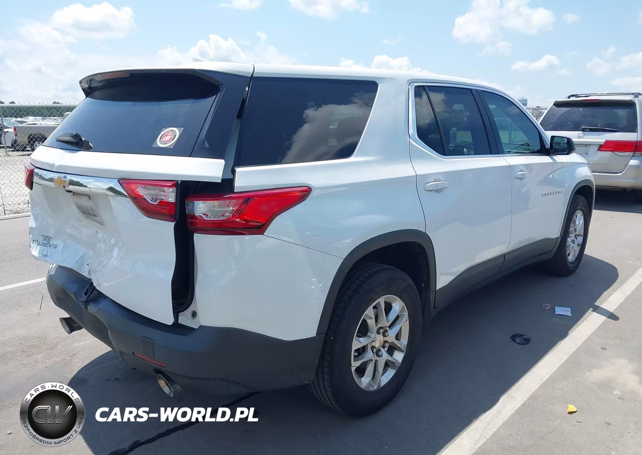2020 Chevrolet Traverse Fwd Ls VIN:1GNERFKW1LJ119214 - 4