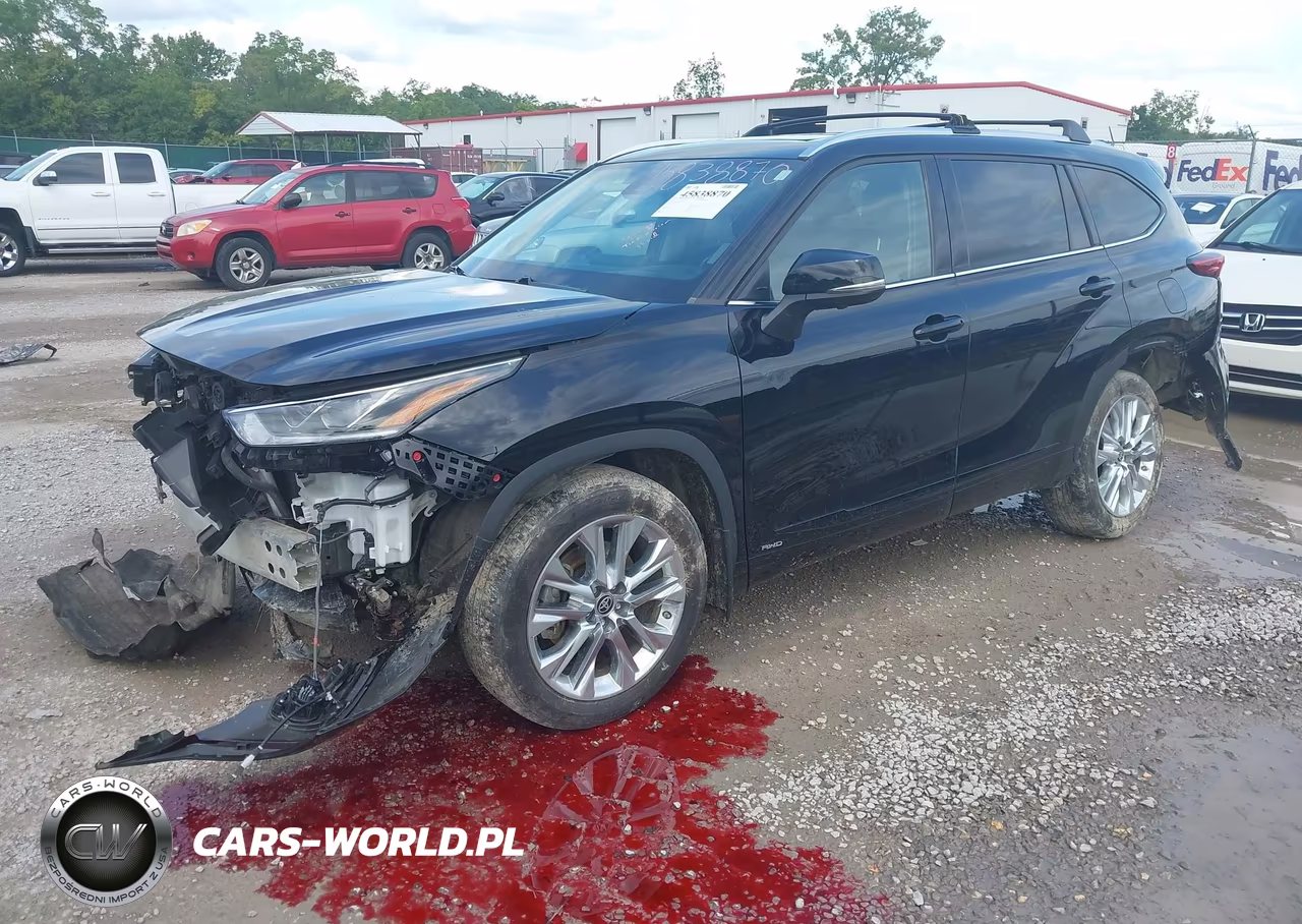 2023 Toyota Highlander Hybrid Limited VIN:5TDXBRCH4PS582528 - 2