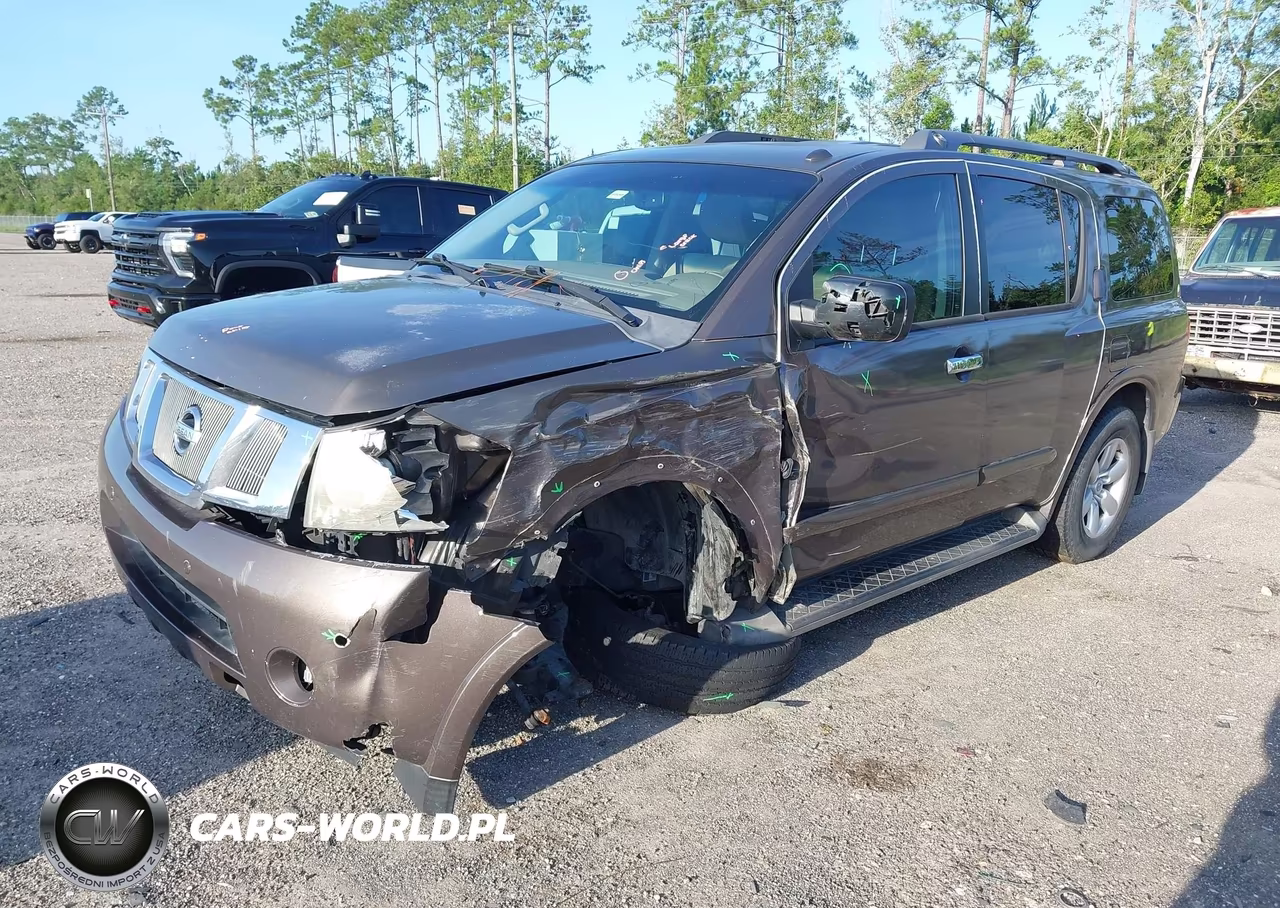 2015 Nissan Armada Sv VIN:5N1BA0ND4FN618317 - 2