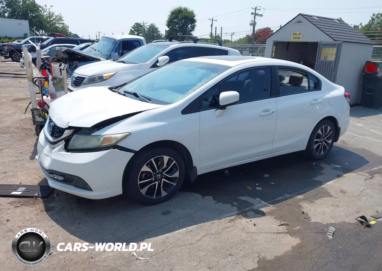 2014 Honda Civic Ex VIN:19XFB2F8XEE084176 - 2