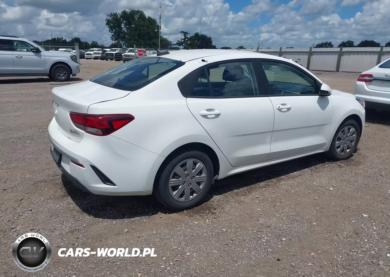 2023 Kia Rio Lx VIN:3KPA24AD8PE616313 - 4