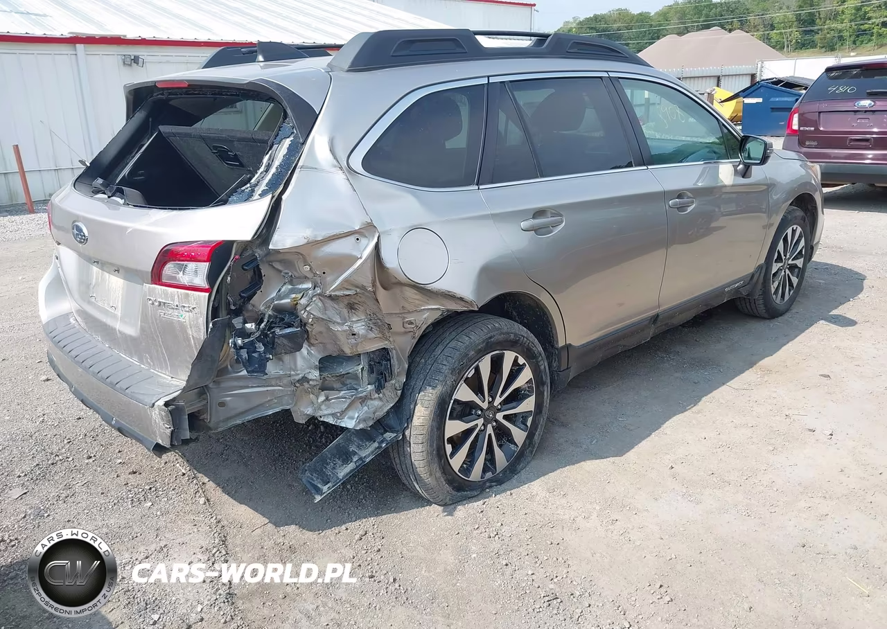 2017 Subaru Outback 2.5I Limited VIN:4S4BSANC8H3300242 - 4