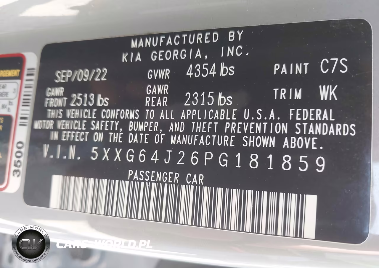 2023 Kia K5 Gt-Line VIN:5XXG64J26PG181859 - 9