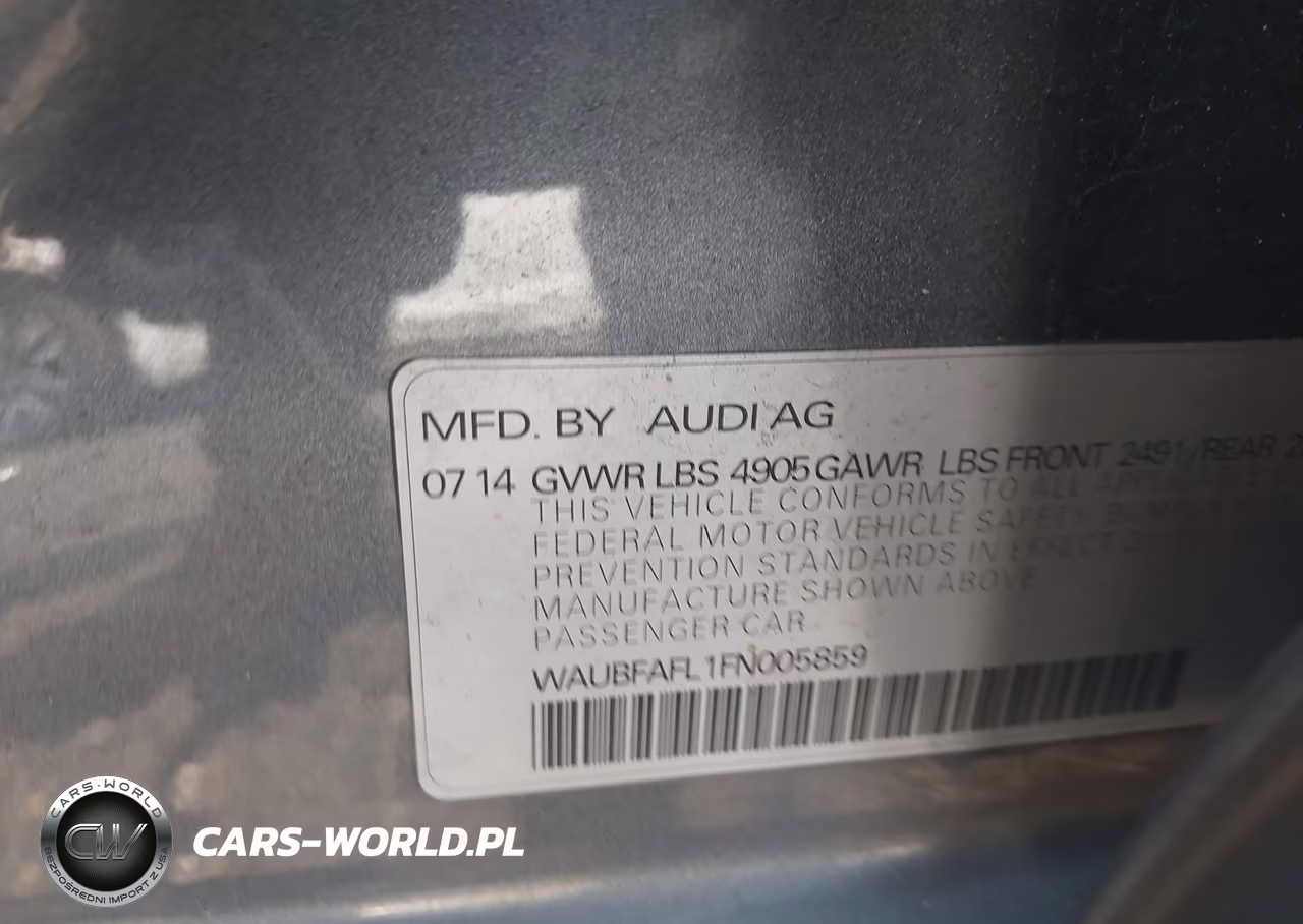 2015 Audi A4 2.0T Premium VIN:WAUBFAFL1FN005859 - 9