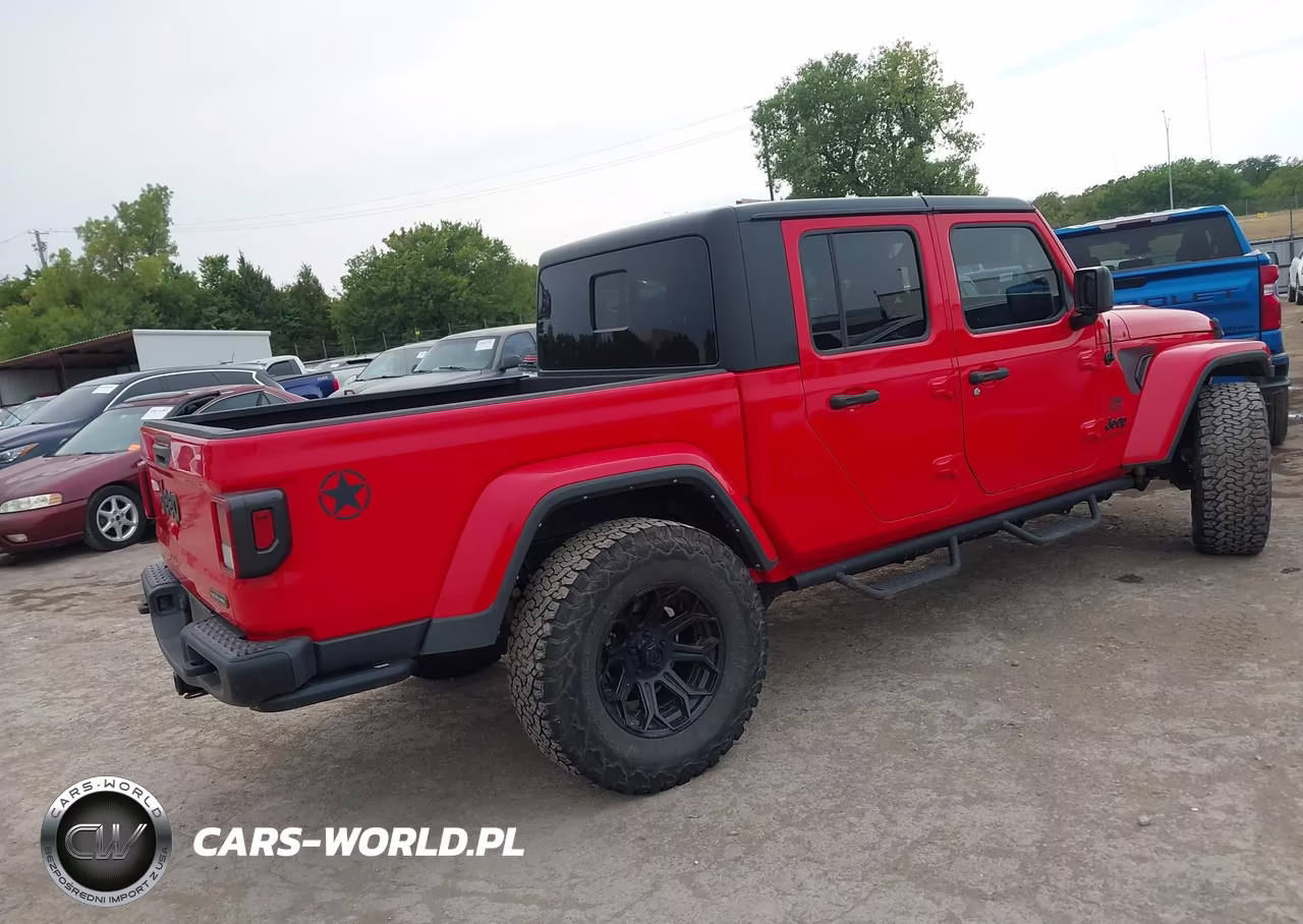 2021 Jeep Gladiator Freedom 4X4 VIN:1C6HJTAG5ML578555 - 4