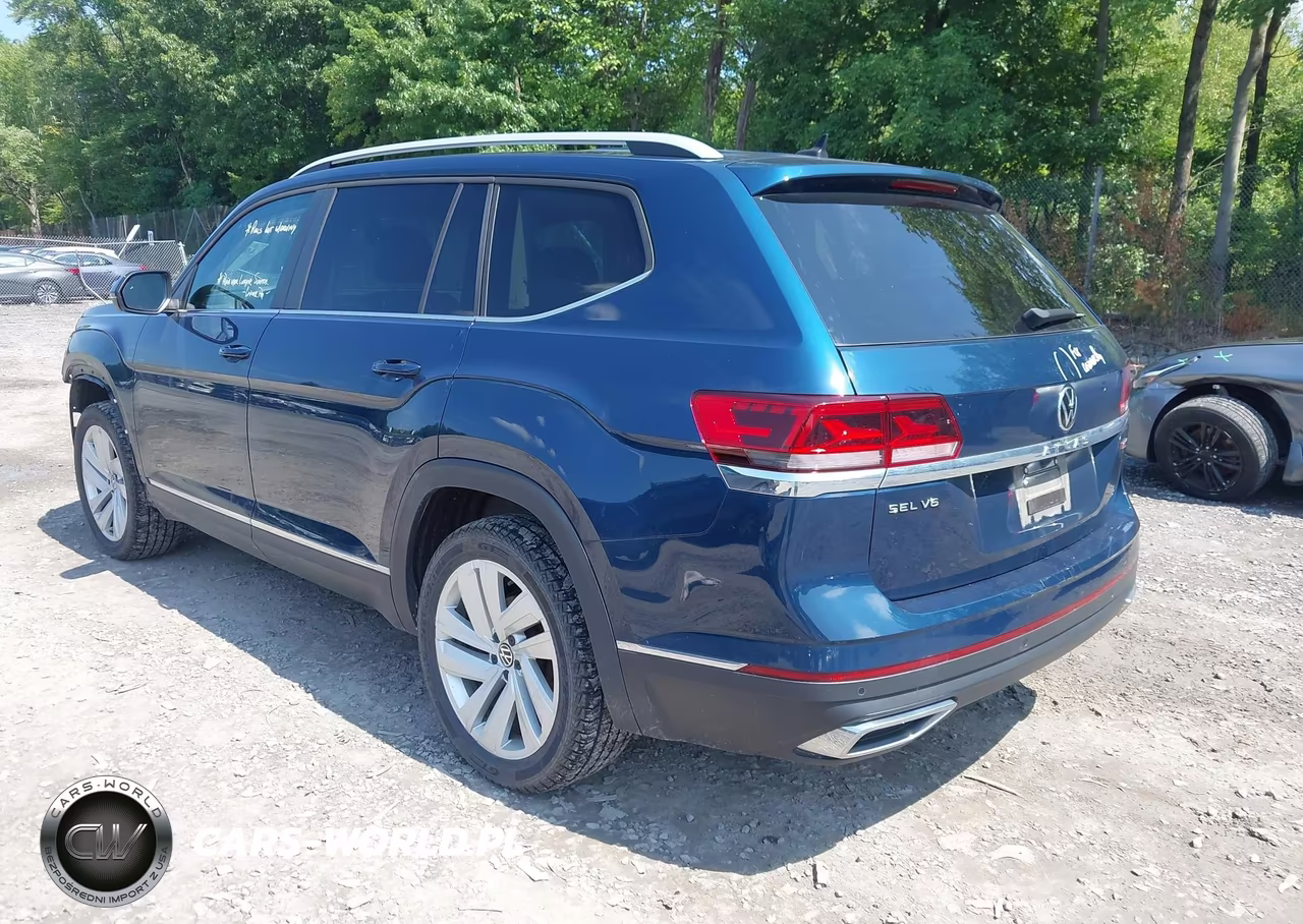 2021 Volkswagen Atlas 3.6L V6 Sel VIN:1V2BR2CA1MC597094 - 3