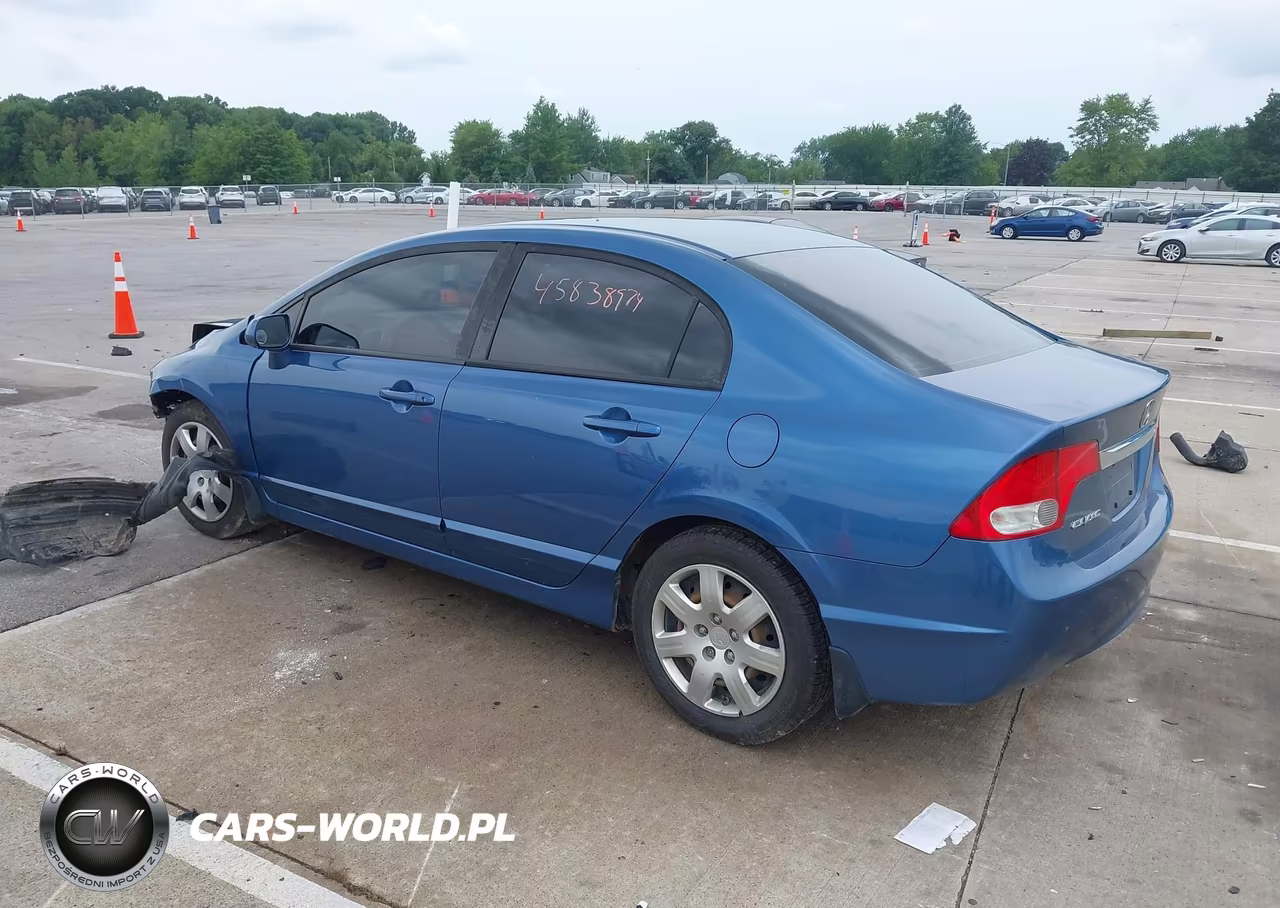 2010 Honda Civic Lx VIN:19XFA1F56AE002246 - 3