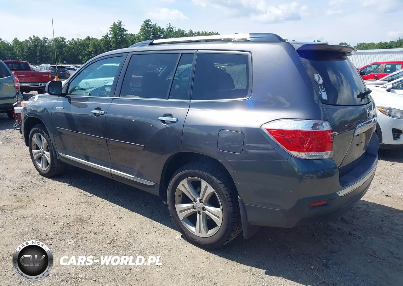 2012 Toyota Highlander Limited V6 VIN:5TDDK3EH8CS151178 - 3