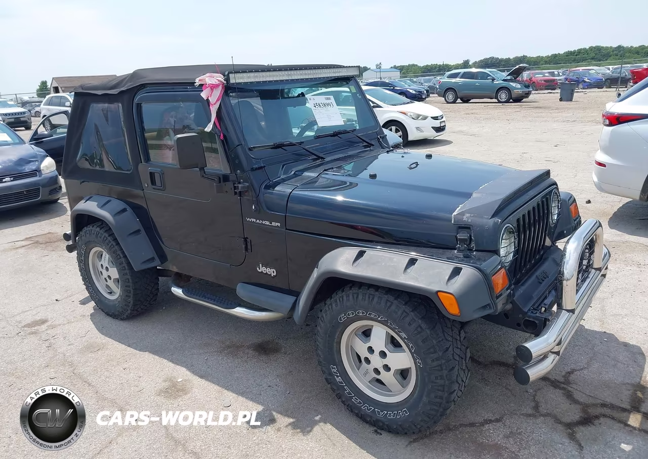 1998 Jeep Wrangler Se VIN:1J4FY29P2WP789888 - 1