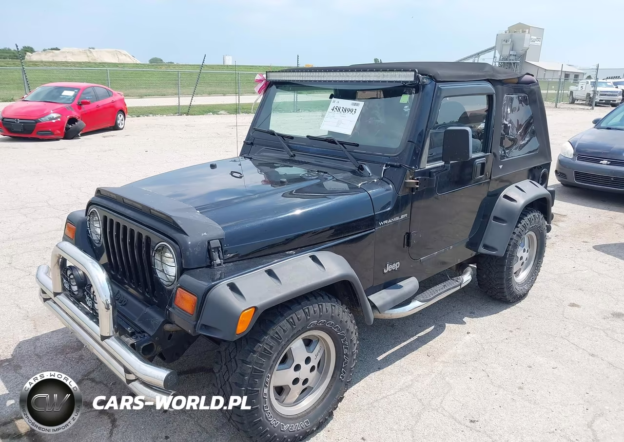 1998 Jeep Wrangler Se VIN:1J4FY29P2WP789888 - 2