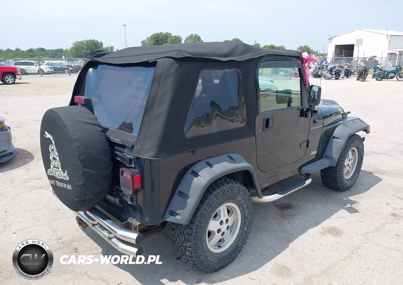 1998 Jeep Wrangler Se VIN:1J4FY29P2WP789888 - 4