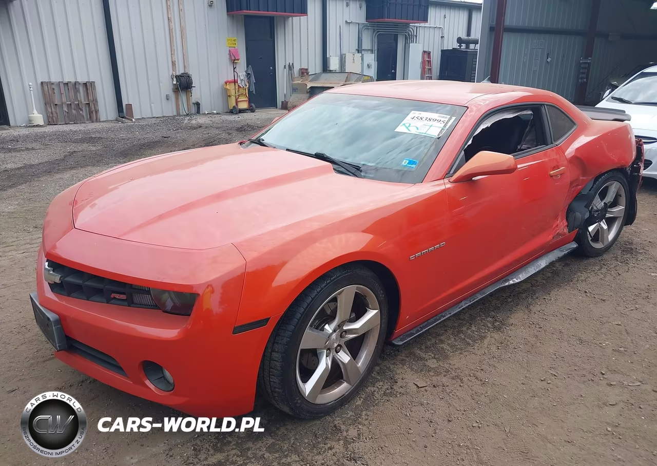 2011 Chevrolet Camaro 2Lt VIN:2G1FC1ED2B9194566 - 2