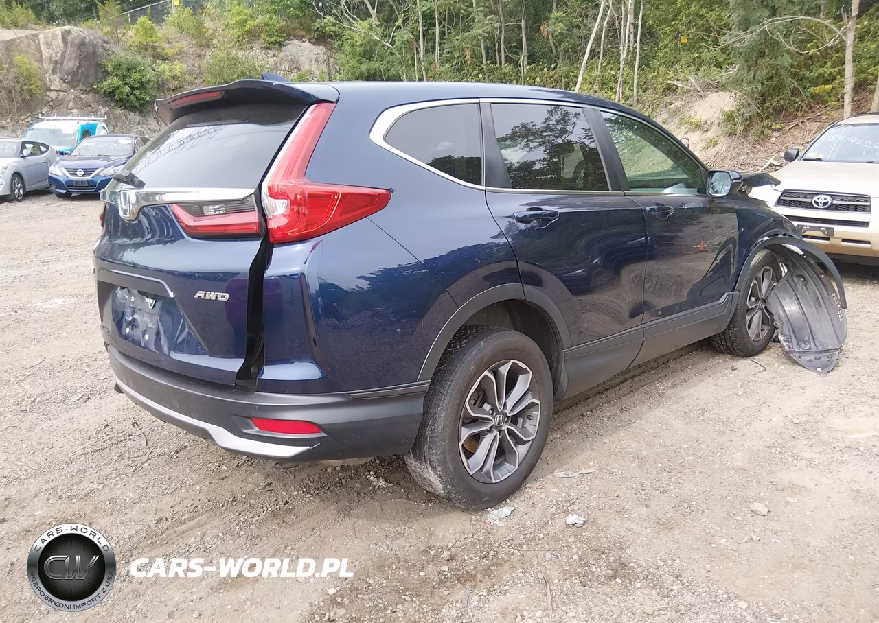 2020 Honda Cr-V Awd Ex VIN:2HKRW2H51LH600521 - 4