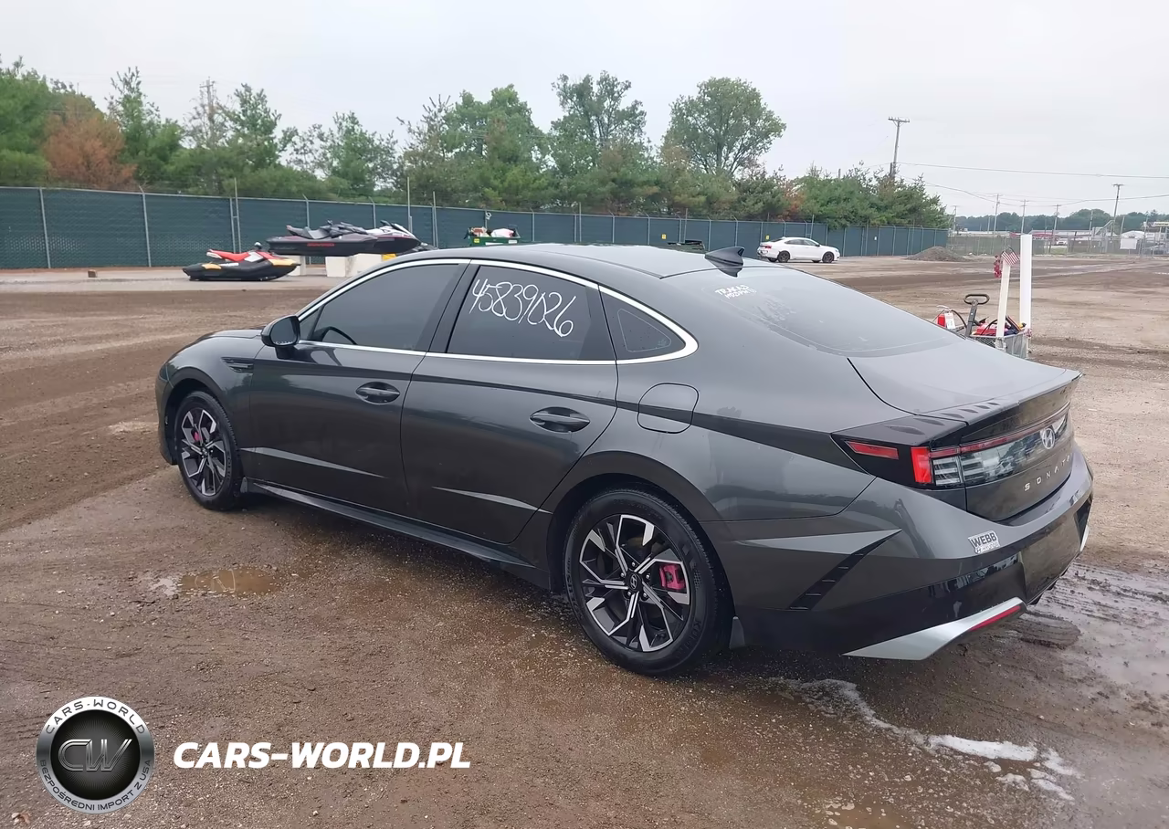 2025 Hyundai Sonata Sel VIN:KMHL64JA5SA465781 - 3
