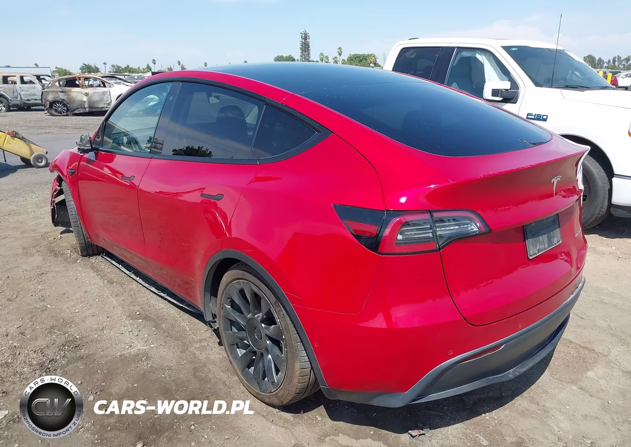 2020 Tesla Model Y Long Range Dual Motor All-Wheel Drive-Performance Dual Motor All-Wheel Drive VIN:5YJYGDEF8LF002376 - 3