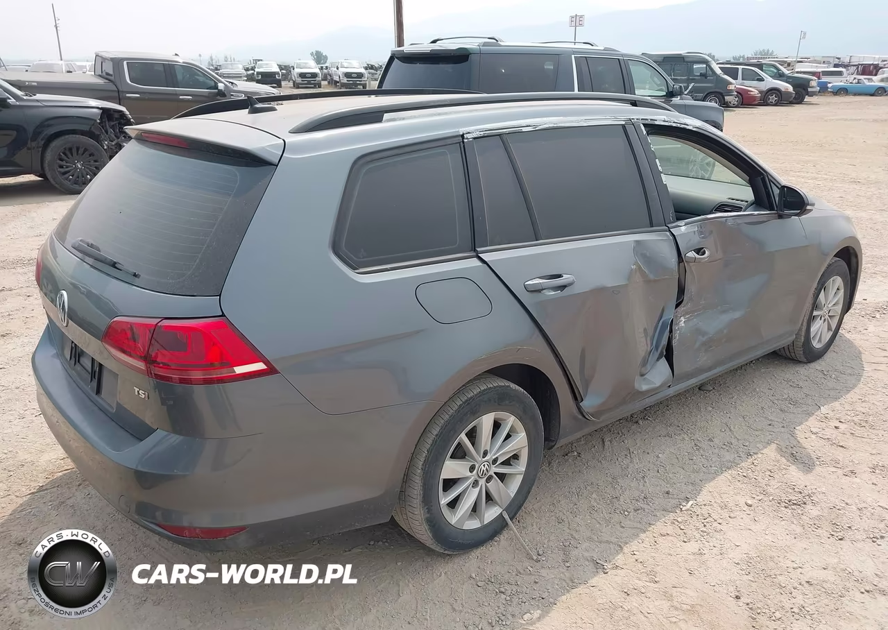 2016 Volkswagen Golf Sportwagen Tsi S 4-Door VIN:3VWC17AU9GM517242 - 4