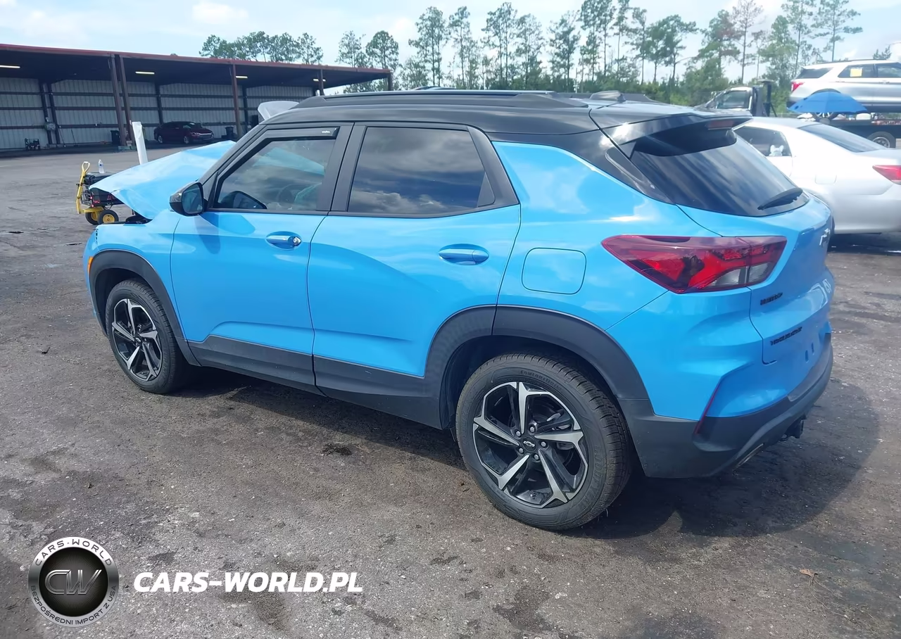 2023 Chevrolet Trailblazer Fwd Rs VIN:KL79MTSL7PB124010 - 3