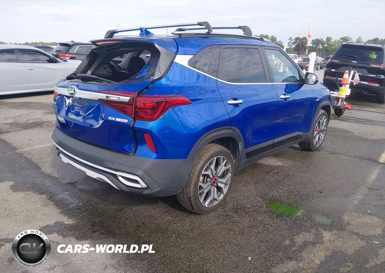 2021 Kia Seltos Sx Turbo VIN:KNDETCA2XM7147454 - 4