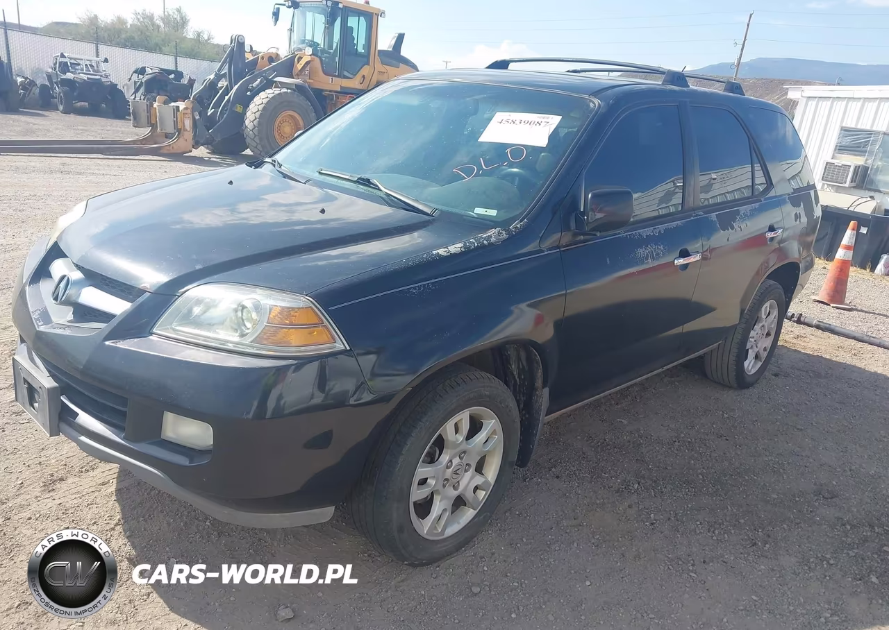 2004 Acura Mdx VIN:2HNYD186X4H558343 - 2