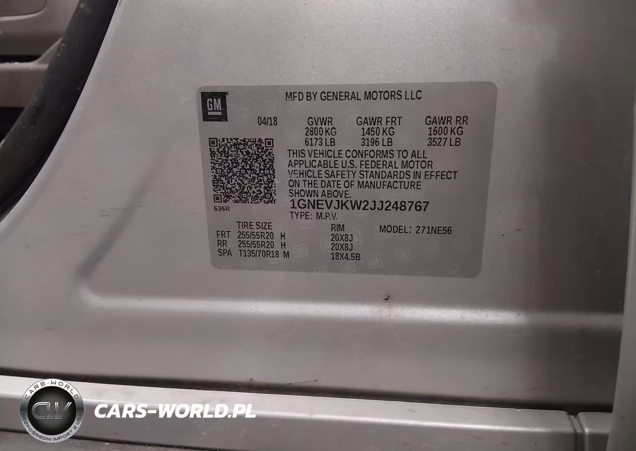 2018 Chevrolet Traverse Premier VIN:1GNEVJKW2JJ248767 - 9
