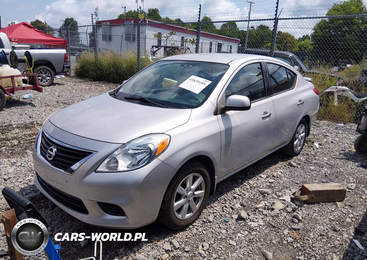 2014 Nissan Versa 1.6 Sv VIN:3N1CN7APXEL862514 - 2