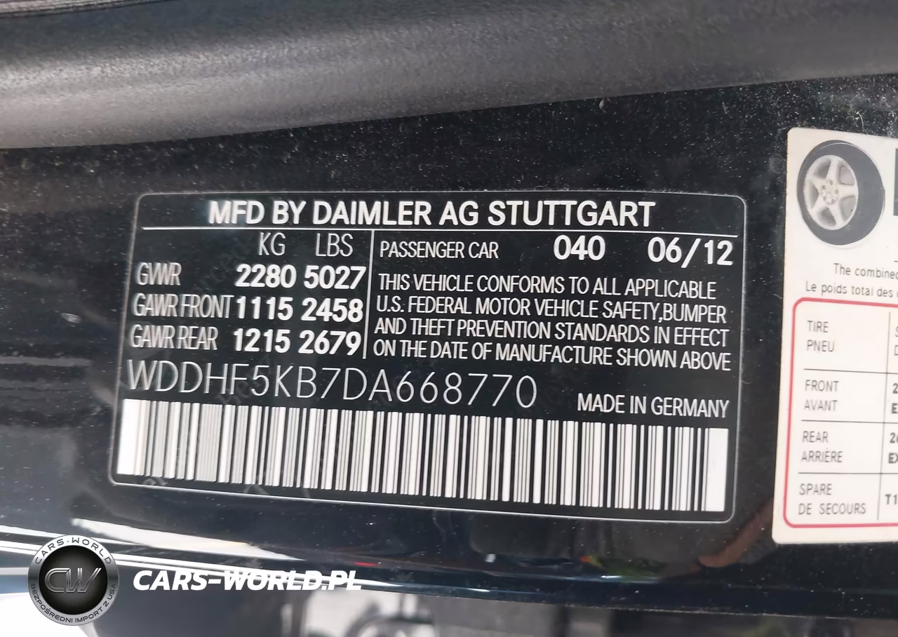 2013 Mercedes-Benz E 350 VIN:WDDHF5KB7DA668770 - 9