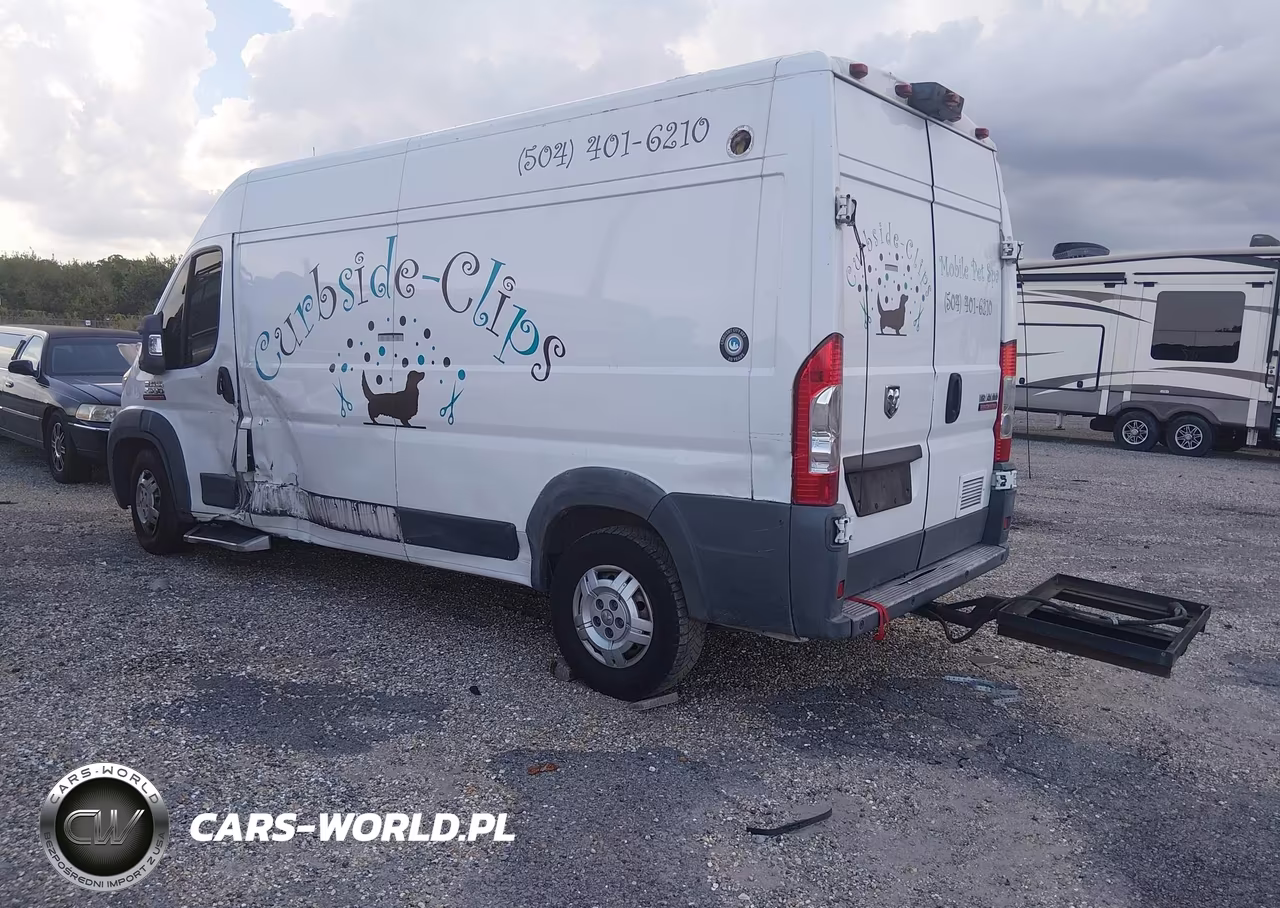 2014 Ram Promaster 2500 High Roof VIN:3C6TRVDG5EE127551 - 3