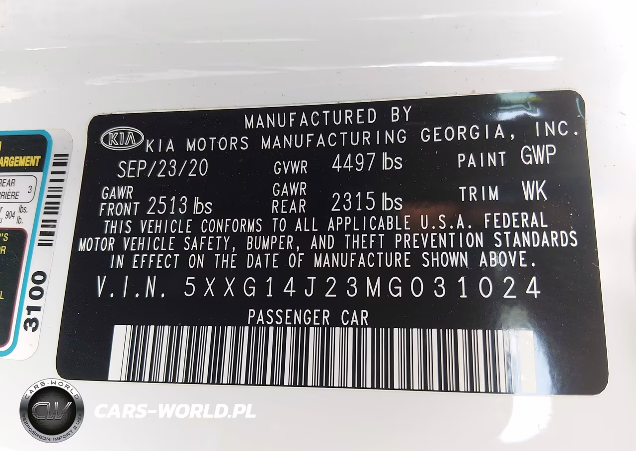 2021 Kia K5 Lxs VIN:5XXG14J23MG031024 - 9