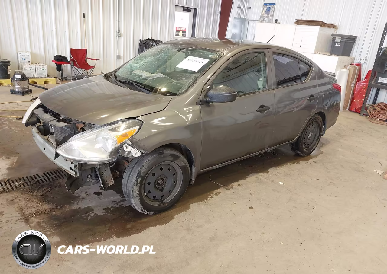 2017 Nissan Versa 1.6 S+ VIN:3N1CN7APXHL905589 - 2