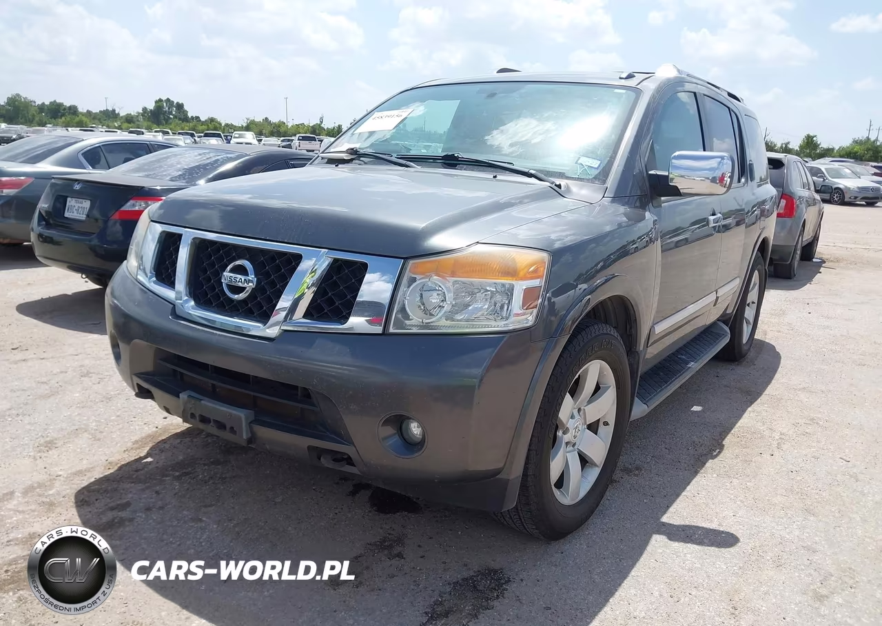 2010 Nissan Armada Titanium VIN:5N1BA0ND3AN614252 - 2
