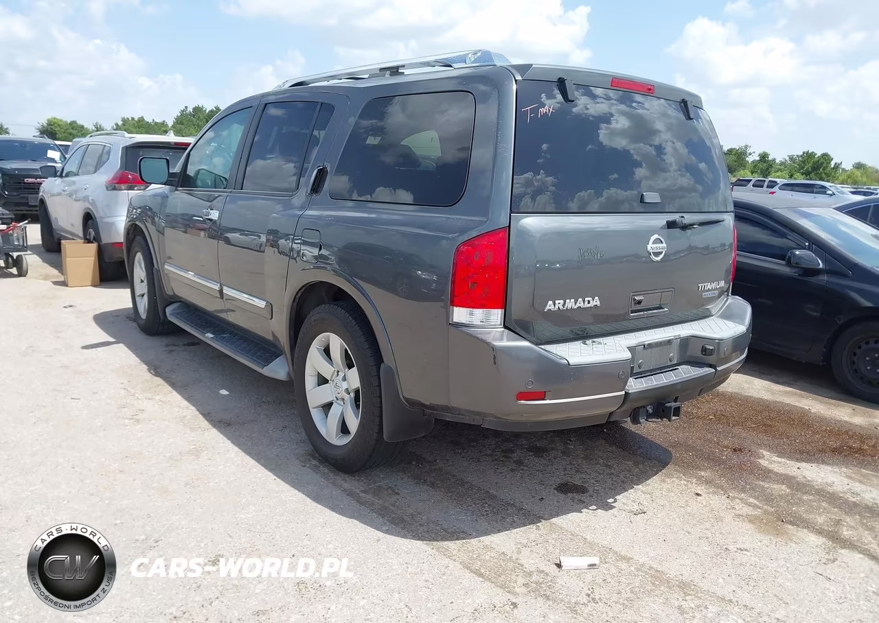 2010 Nissan Armada Titanium VIN:5N1BA0ND3AN614252 - 3