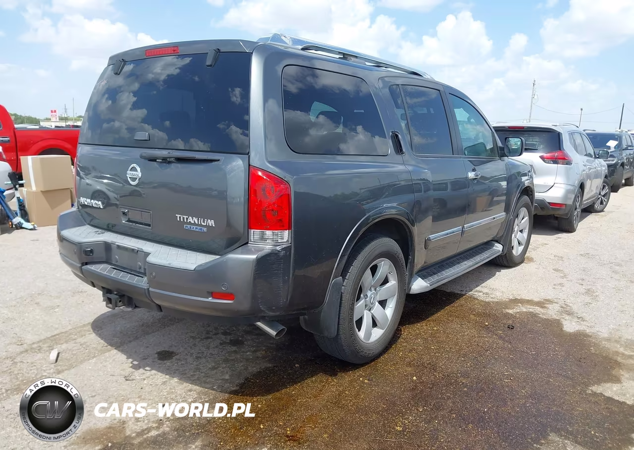2010 Nissan Armada Titanium VIN:5N1BA0ND3AN614252 - 4