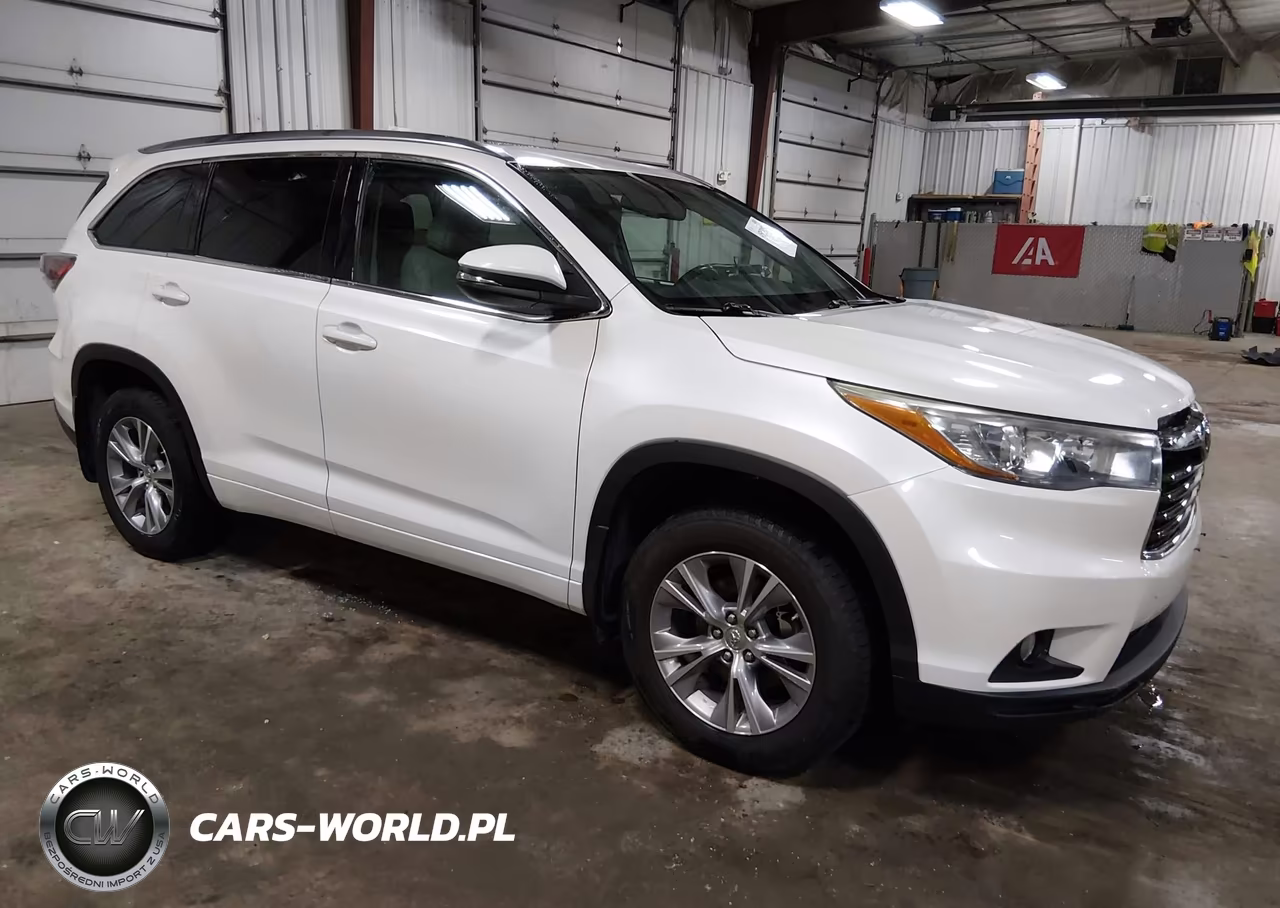2015 Toyota Highlander Xle V6 – zdjęcie 1 z 18