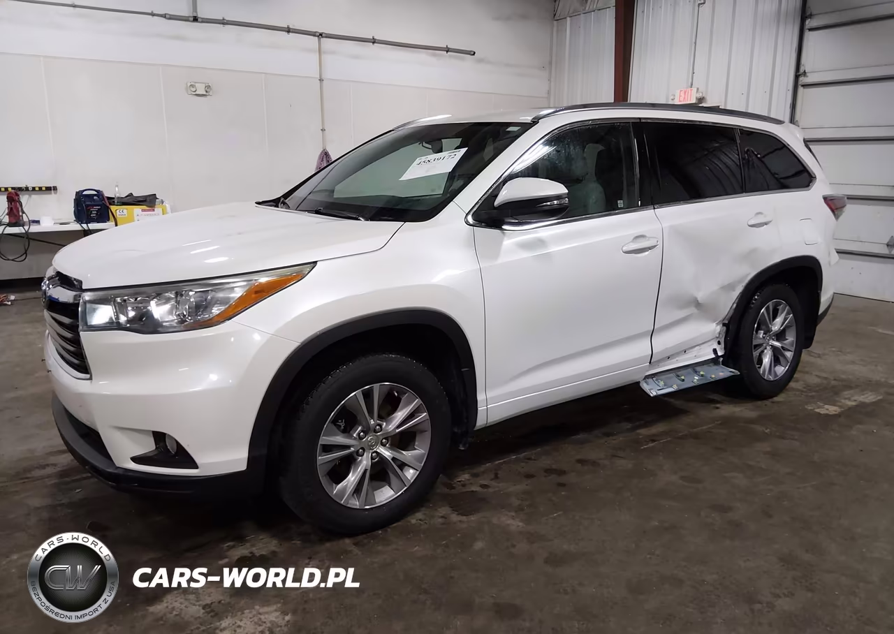 2015 Toyota Highlander Xle V6 VIN:5TDJKRFH3FS177762 - 2