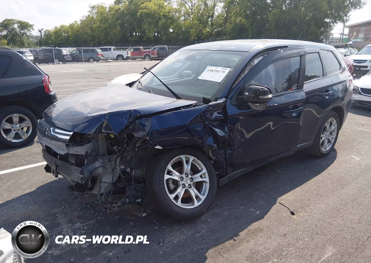 2014 Mitsubishi Outlander Se VIN:JA4AD3A31EZ017079 - 2