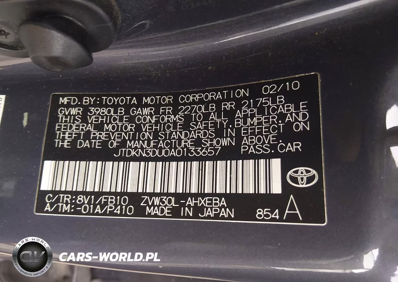 2010 Toyota Prius Ii VIN:JTDKN3DU0A0133657 - 9