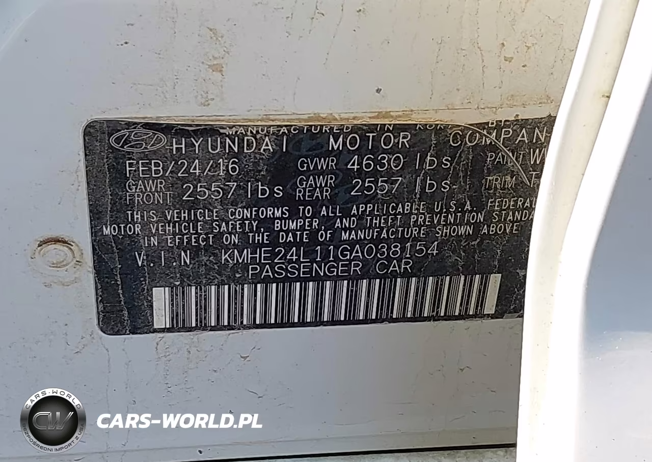 2016 Hyundai Sonata Hybrid Se VIN:KMHE24L11GA038154 - 9