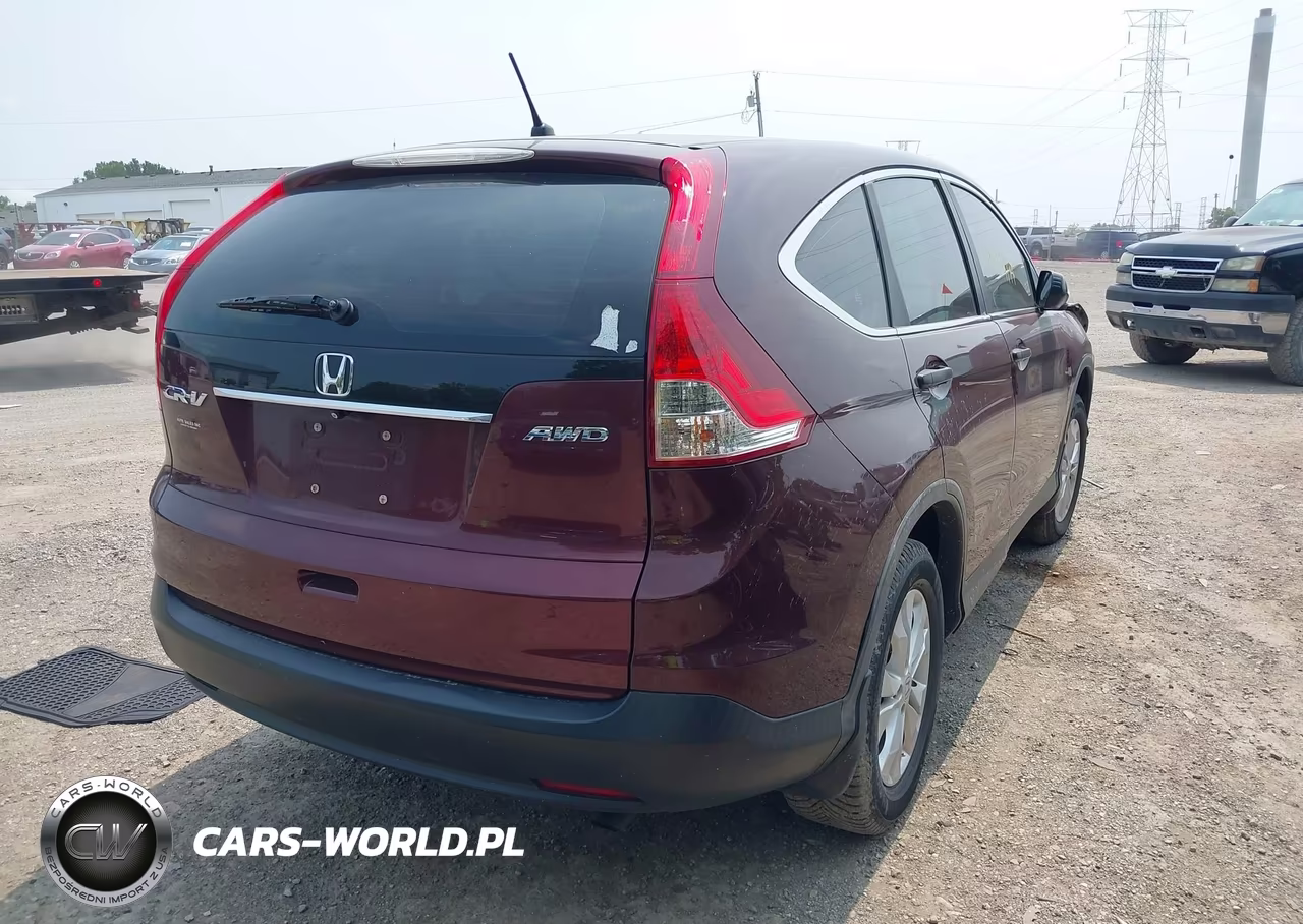 2013 Honda Cr-V Lx VIN:5J6RM4H32DL067215 - 4