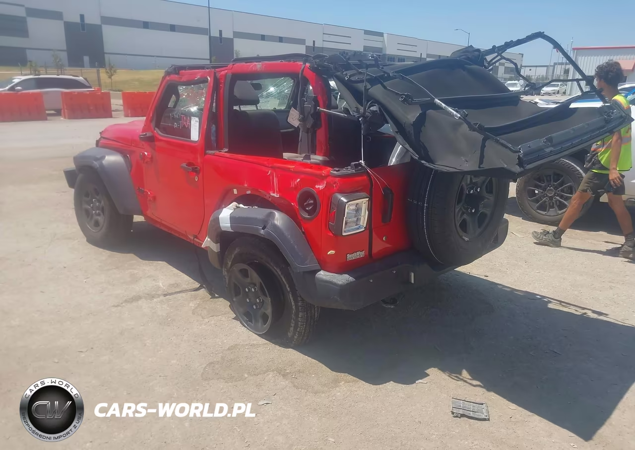 2024 Jeep Wrangler 2-Door Sport 4X4 VIN:1C4PJXAGXRW354358 - 3