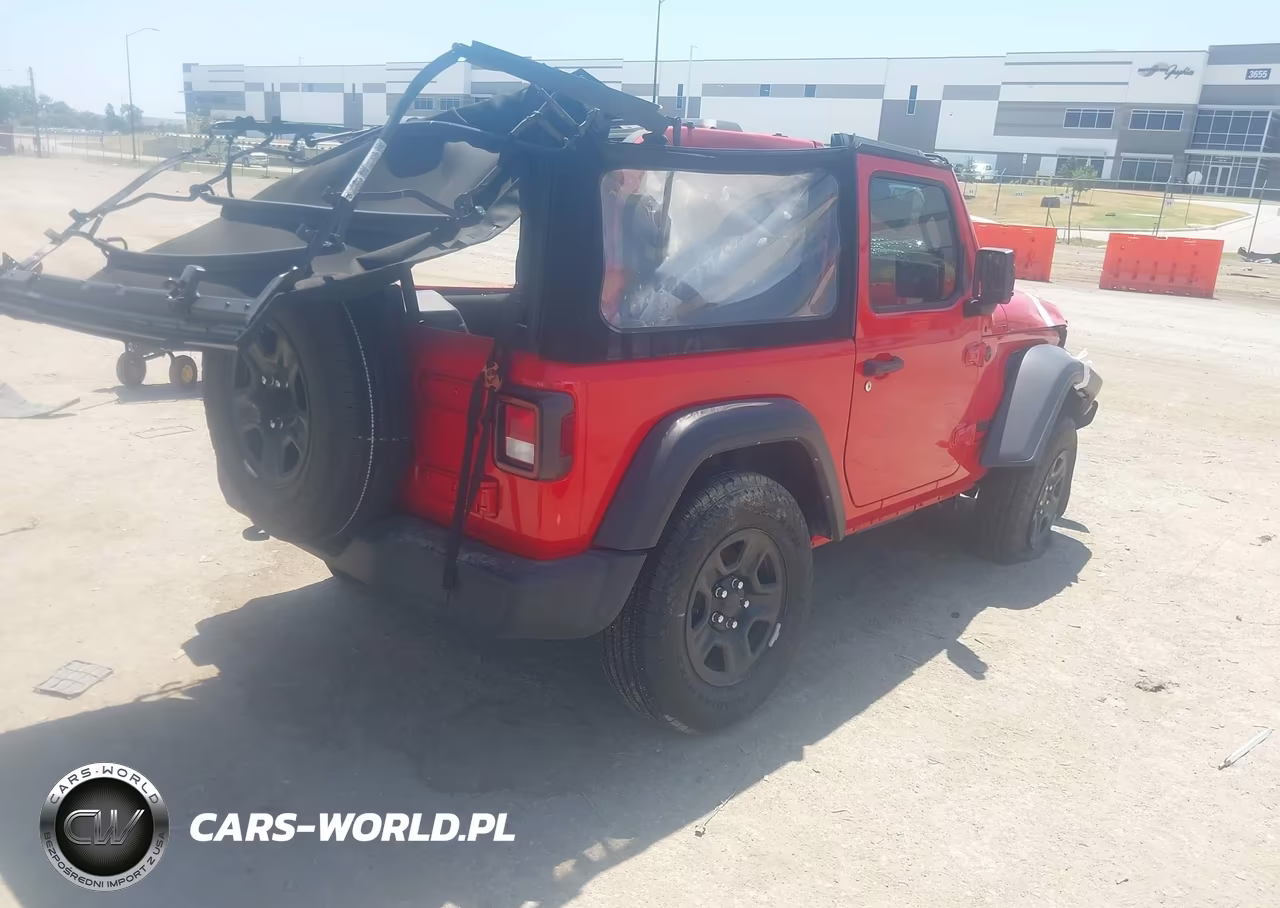 2024 Jeep Wrangler 2-Door Sport 4X4 VIN:1C4PJXAGXRW354358 - 4