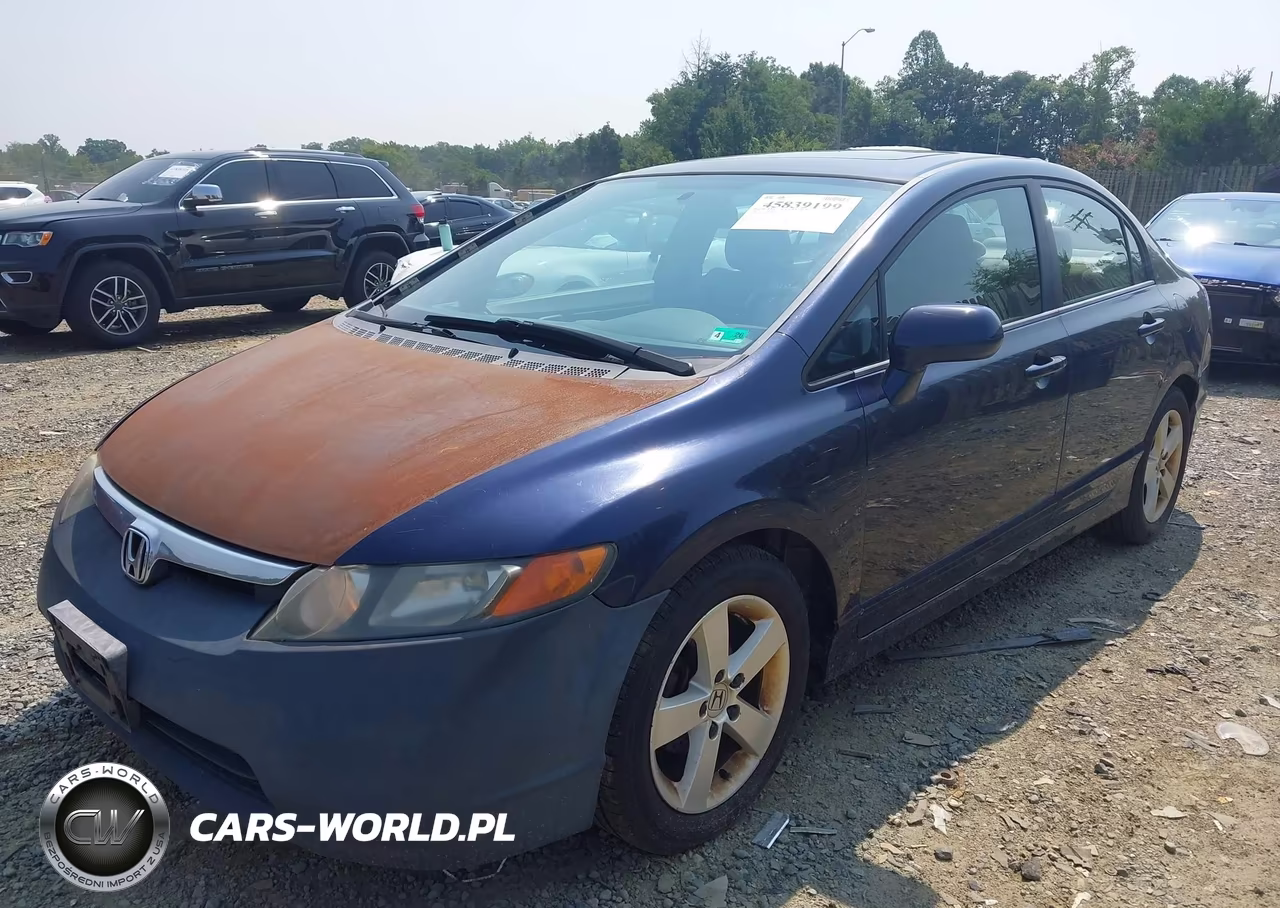 2007 Honda Civic Ex VIN:1HGFA16837L092077 - 2