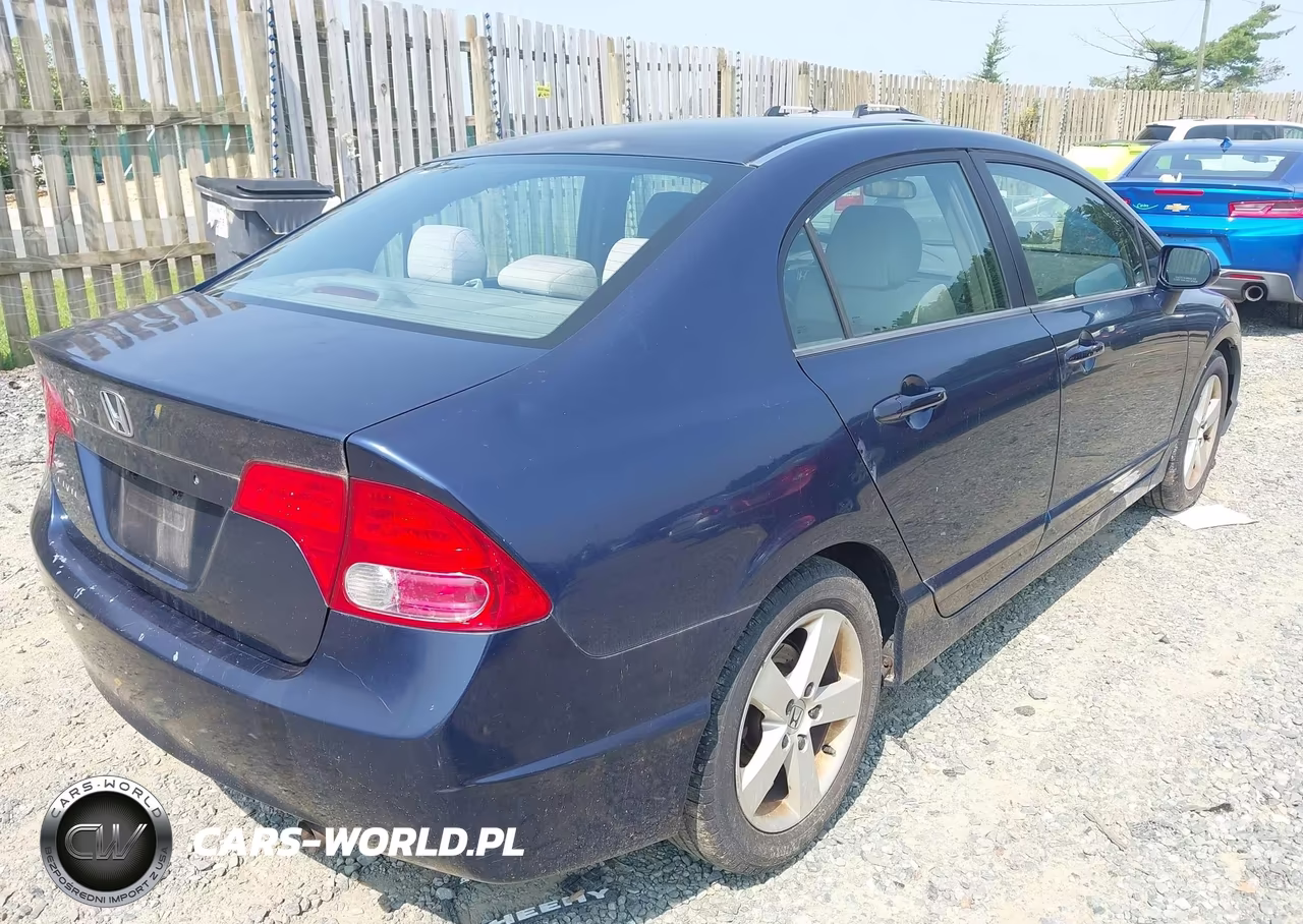 2007 Honda Civic Ex VIN:1HGFA16837L092077 - 4
