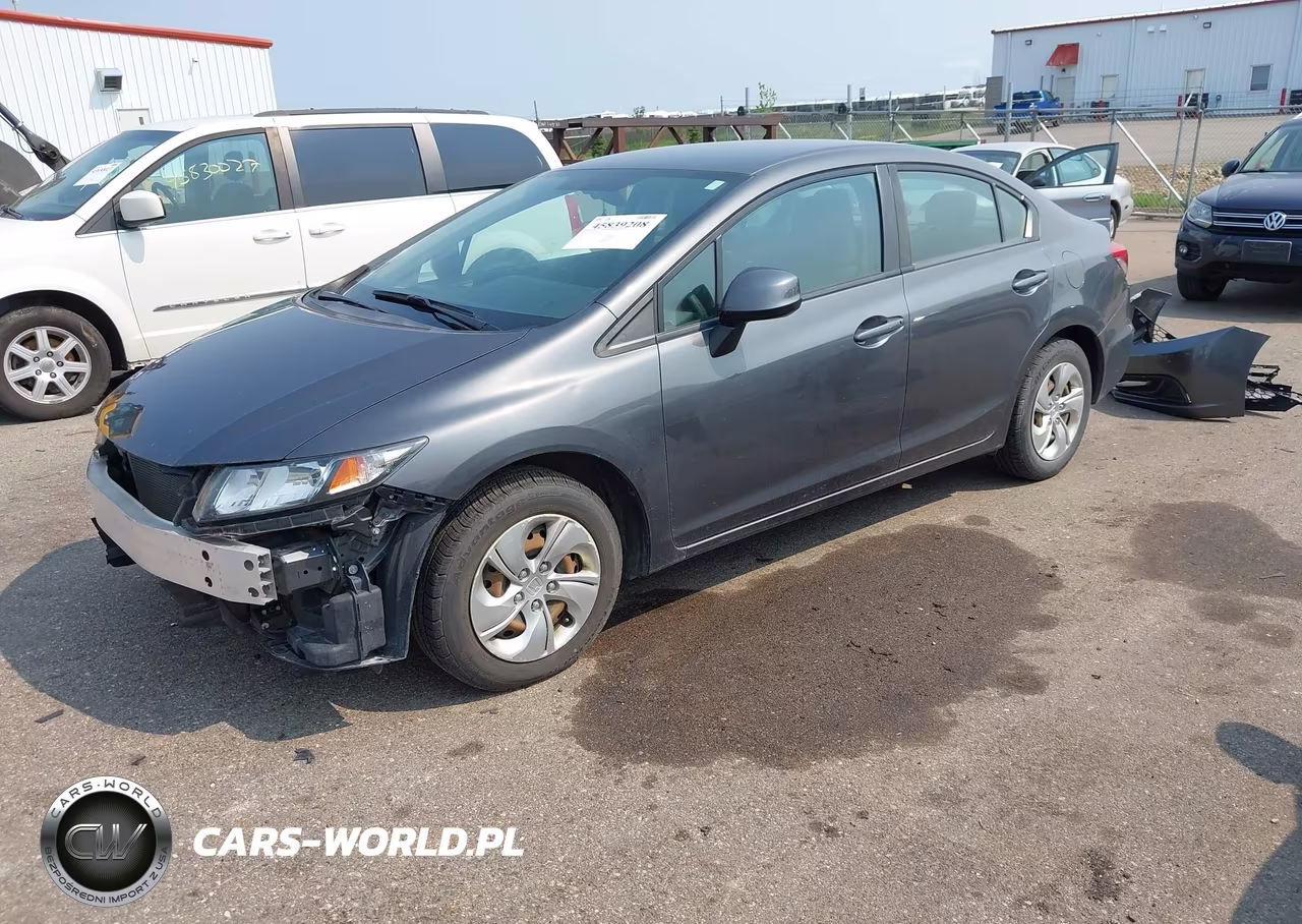 2013 Honda Civic Lx VIN:2HGFB2F52DH571415 - 2