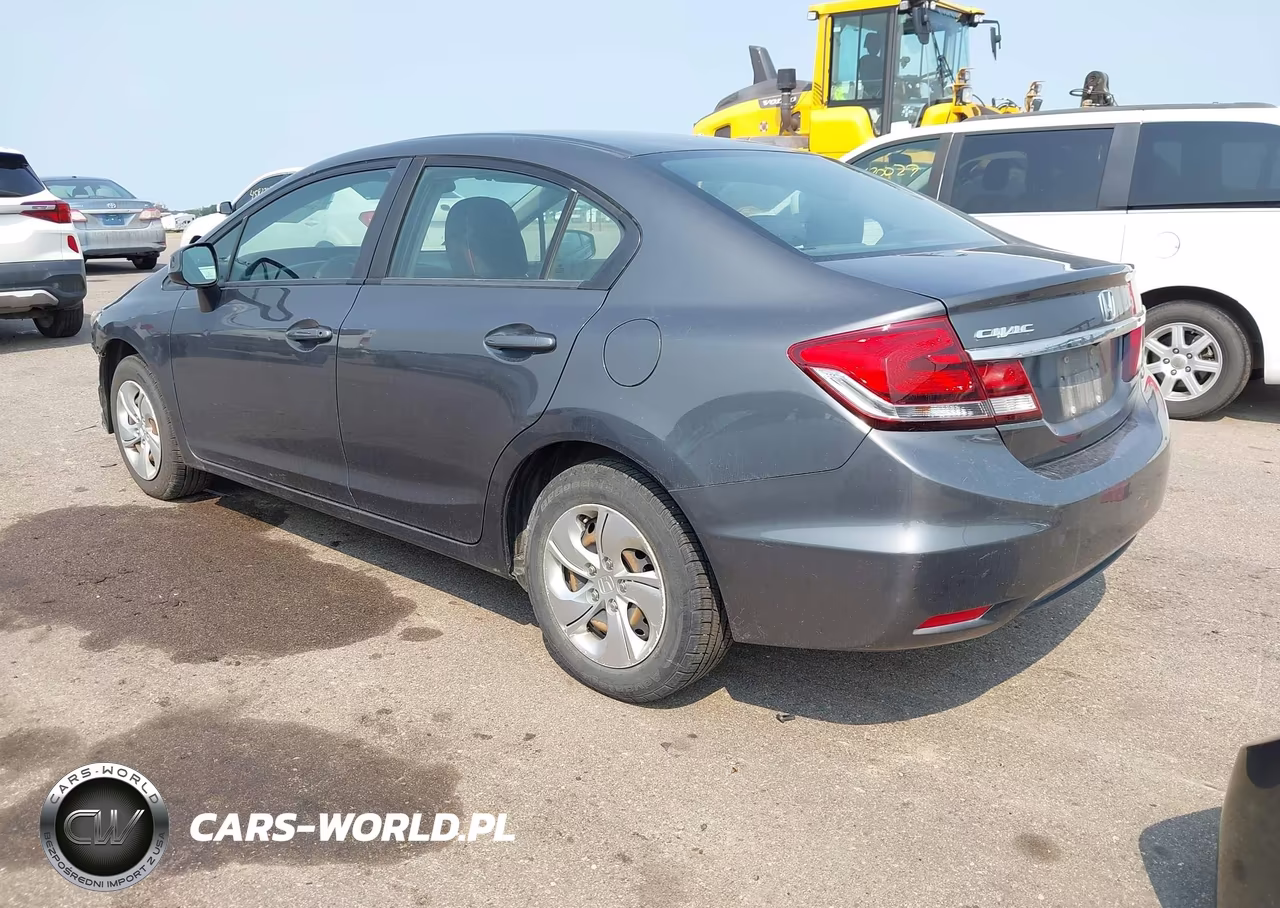 2013 Honda Civic Lx VIN:2HGFB2F52DH571415 - 3