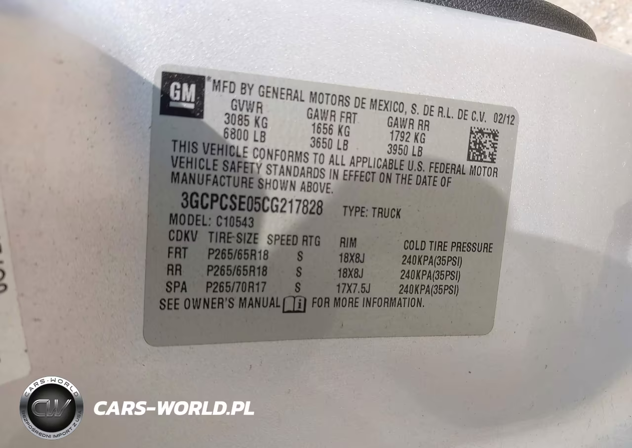 2012 Chevrolet Silverado 1500 Lt VIN:3GCPCSE05CG217828 - 9