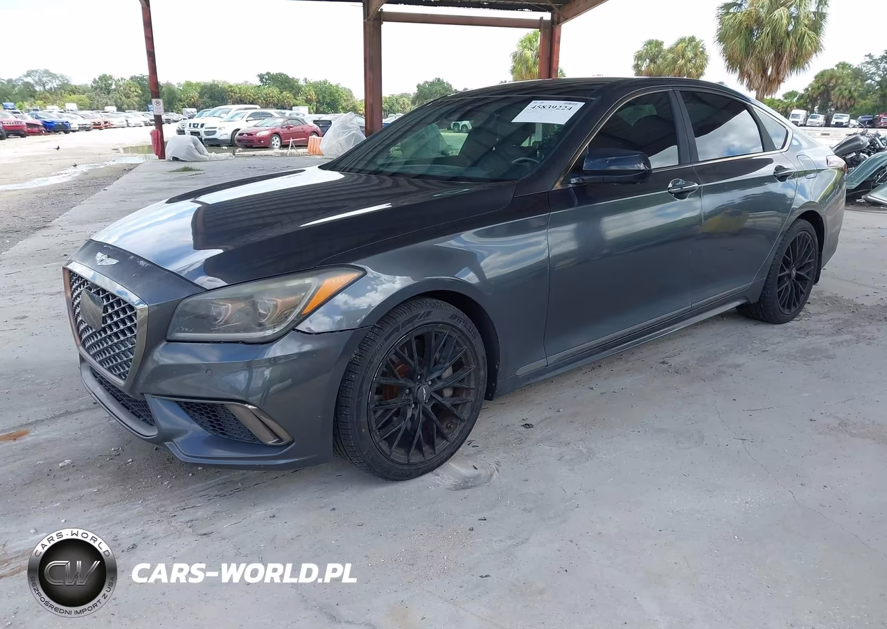 2018 Genesis G80 3.3T Sport VIN:KMHGN4JB4JU225356 - 2