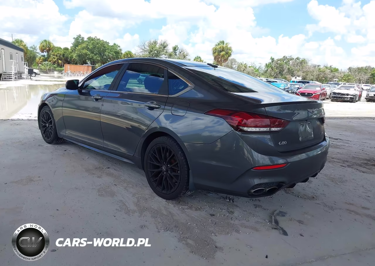 2018 Genesis G80 3.3T Sport VIN:KMHGN4JB4JU225356 - 3